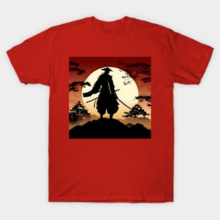 Beautiful Samurai art T-Shirt